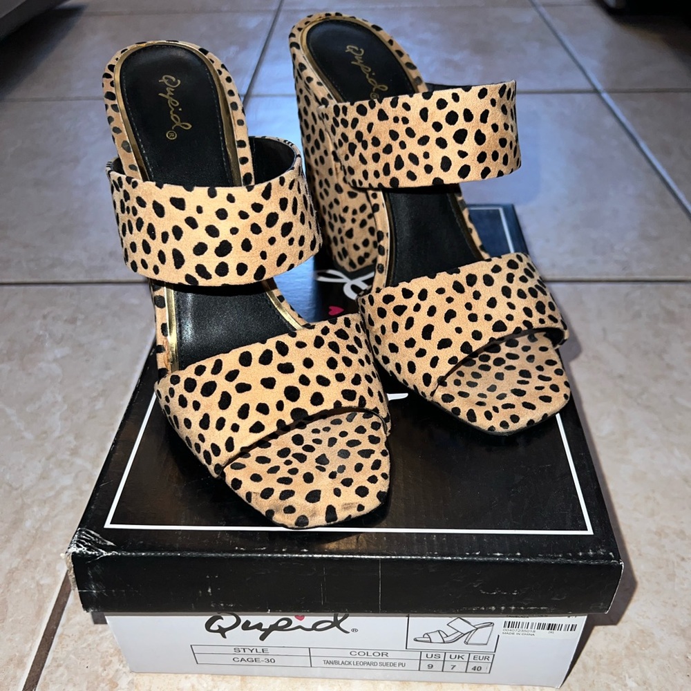 Qupid Block Heels